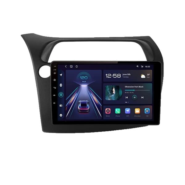CarPlay bilradio, Android Auto, GPS, 4G-WIFI 2-32GB