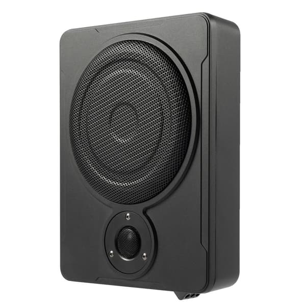 Subwoofer og forstærkerpakke, indbygget digital forstærker, justerbar basforstærkning