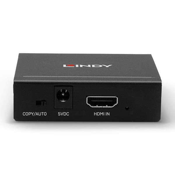 Lindy 4K HDMI 1.4 UHD Splitter - Video/Audio Splitter - 2 x HDMI - Desktop (38158)