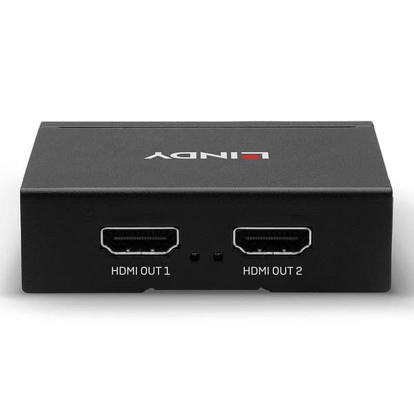 Lindy 4K HDMI 1.4 UHD Splitter - Video/Audio Splitter - 2 x HDMI - Desktop (38158)