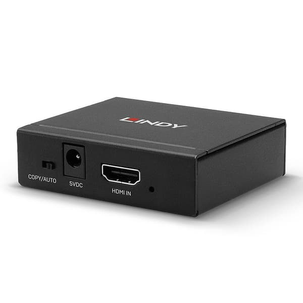 Lindy 4K HDMI 1.4 UHD Splitter - Video/Audio Splitter - 2 x HDMI - Desktop (38158)