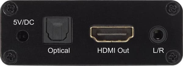 SpeaKa Professional Audio Extractor SP-AE-H/TC-04v2 [HDMI - HDMI, Toslink, Jack-plugg, Cinch] 3840 x 2160 pixlar