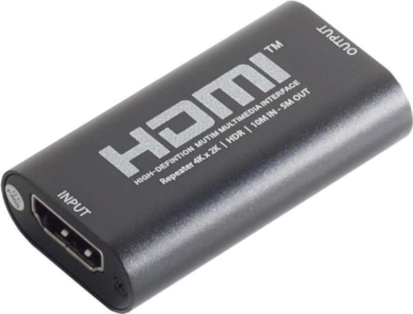 S/CONN maksimiliitettävyys HDMI Extender -vahvistin, 2.0, HDR (05-00040)