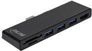 INLINE MultiHub - Telakointiasema - USB 3.2 Gen1 / Mini Displayport - HDMI - Microsoft Surface Prolle (2017 puoliväli), Pro 4, Pro 6