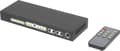 Miniatyrbild 2 av 7: SpeaKa Professional 4 portar HDMI splitter + ljudportar, + fjärrkontroll 3840 x 2160 pixlar Svart