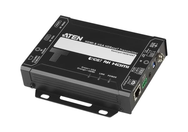 ATEN VanCryst VE2812AT - video, lyd, infrarød og seriel forlængelse - sender - HDBaseT - op til 150 m