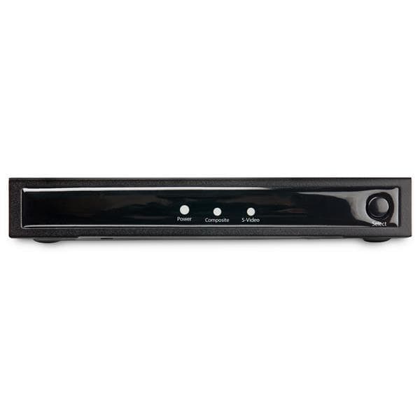 StarTech.com VID2HDCON2 S-Video- tai komposiitti-HDMI-muunnin äänellä (720p, NTSC & PAL, HDMI Upscaler, Mac & Windows) - Videomuunnin - komposiittivid