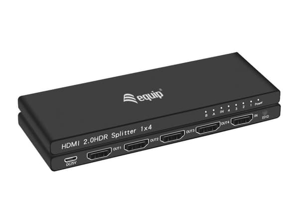 Udstyr 332717 Video Splitter HDMI 4x HDMI (332717)