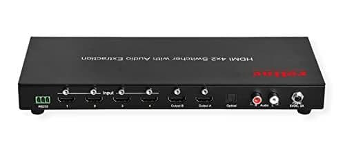 ROLINE 4K HDMI Matrix Switch, 4 x 2, med fjärrkontroll (14.01.3579)