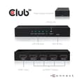 Miniatyrbild 3 av 7: CLUB3D HDMI™ 4K@60Hz UHD Splitter AC Power 4 portar