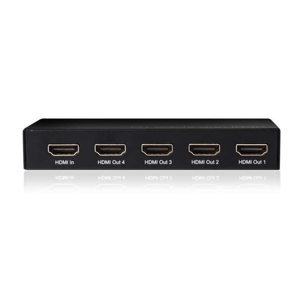 CLUB3D HDMI™ 4K@60Hz UHD Splitter AC Power 4 porte