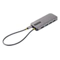 Miniatyrbild 9 av 11: StarTech.com USB C Multiport Adapter - USB C till HDMI Adapter 4K 60Hz - 5Gbit/s USB-A 3.0 Hub - 100W Power Delivery Pass-Through - GbE - 30cm Kabel -