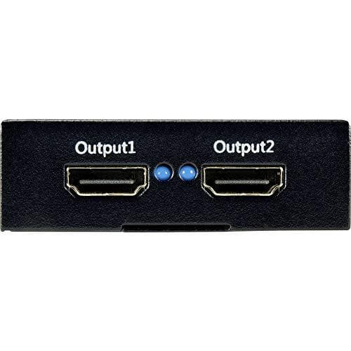 SpeaKa Professional SP-HDS-220 1+2-porttinen HDMI-jakaja Ultra HD -yhteensopiva 3840 x 2160 pikseliä musta