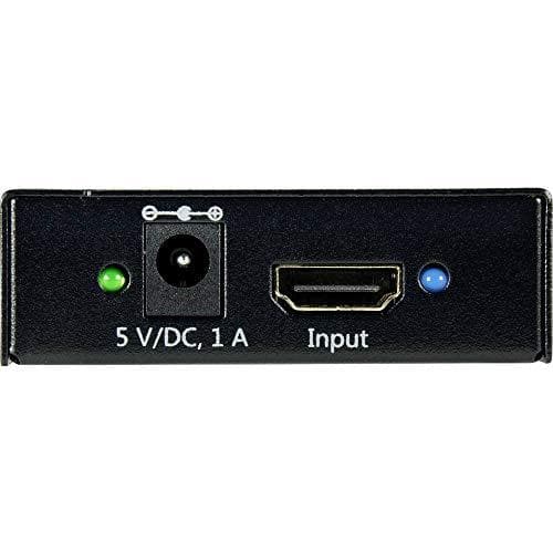 SpeaKa Professional SP-HDS-220 1+2-porttinen HDMI-jakaja Ultra HD -yhteensopiva 3840 x 2160 pikseliä musta
