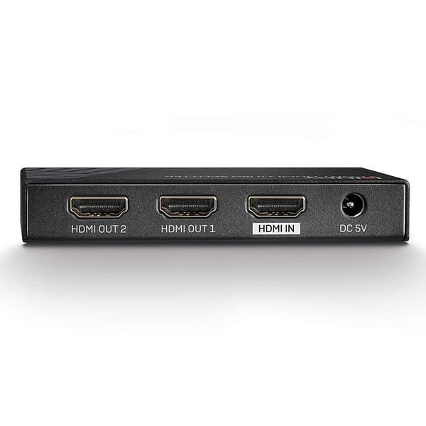 Lindy - Video/Audio Splitter - 2 x HDMI - Desktop