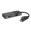 Miniatyrbild 3 av 5: Lindy - Videoadapter - USB Typ A hane till HD-15 (VGA), HDMI - 10 cm - svart