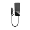 Miniatyrbild 5 av 5: Lindy - Videoadapter - USB Typ A hane till HD-15 (VGA), HDMI - 10 cm - svart