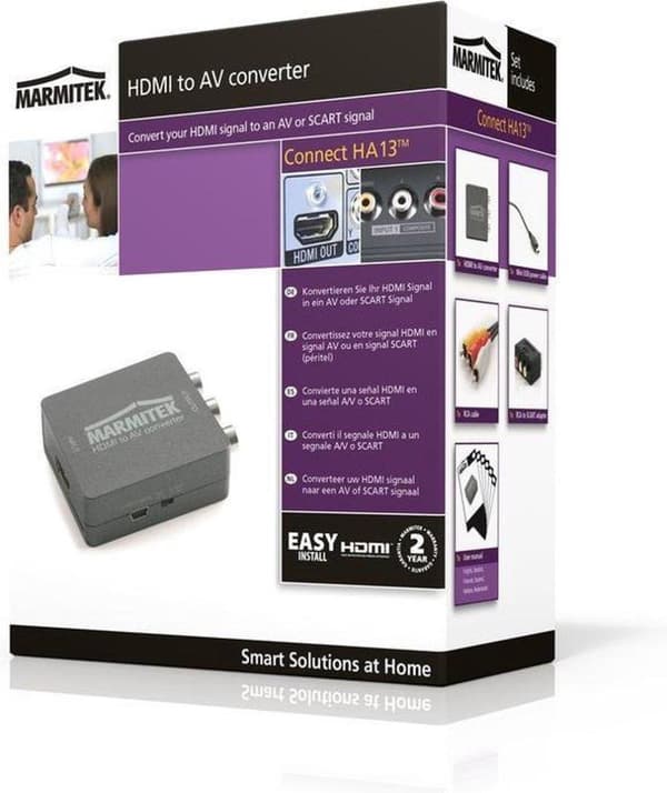 Marmitek Anslut HA13 HDMI till RCA/Scart-omvandlare