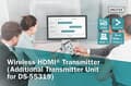 Miniatyrbild 6 av 6: DIGITUS DS-55320 - Trådlös video/ljudförlängning - sändare - 802.11ac - upp till 50 m