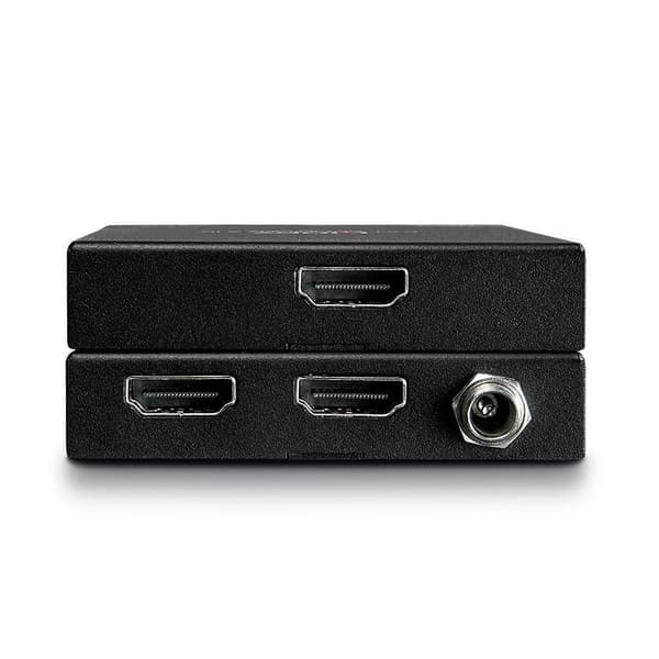 LINDY Cat.6 HDMI 18G & IR Extender, jossa PoC & Loop Out - lähetin ja vastaanotin - laajennus video/audio/infrapuna/teho - jopa 50 m