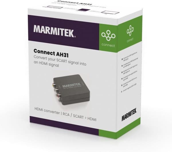 Marmitek Connect Ah31 RCA/Scart till HDMI-omvandlare