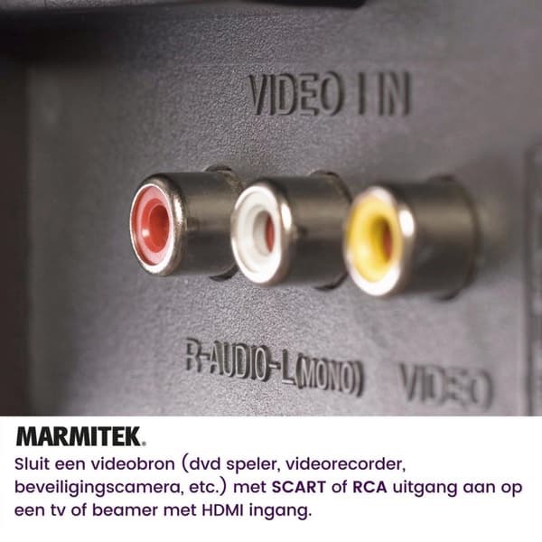 Marmitek Connect Ah31 RCA/Scart till HDMI-omvandlare