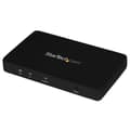 Miniatyrbild 1 av 4: StarTech.com 4K HDMI 2-ports videodelare - 1x2 HDMI splitter w - massivt aluminiumhölje - 4K @ 30 Hz - Video-/ljudswitch - 2 x HDMI - Desktop (ST122HD