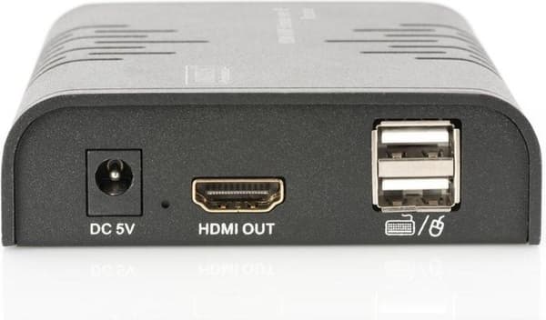 Digitus DS-55202 KVM Extender sändare och mottagare