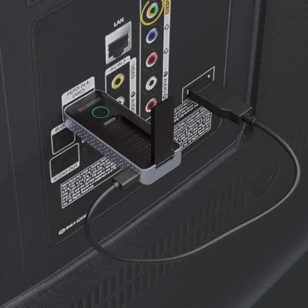 Marmitek Wireless HDMI Presentation System - Stream S2 Pro - AirPlay & Miracast - Tilslut din bærbare computer trådløst til en skærm - Link op til 20