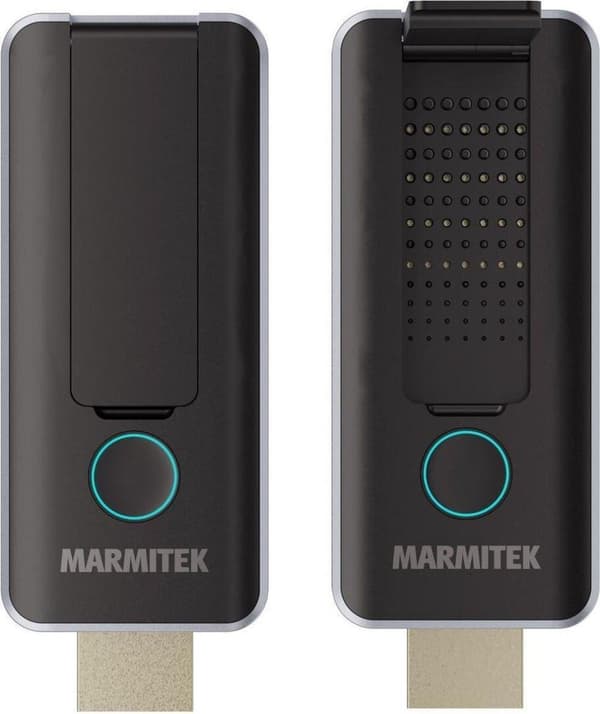 Marmitek Wireless HDMI Presentation System - Stream S2 Pro - AirPlay & Miracast - Tilslut din bærbare computer trådløst til en skærm - Link op til 20