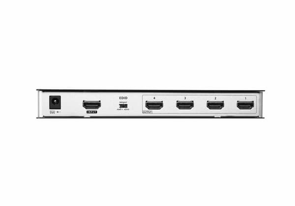 ATEN VanCryst VS184B - Video-/ljuddelare - 4 x HDMI - Desktop (VS184B-AT-G)