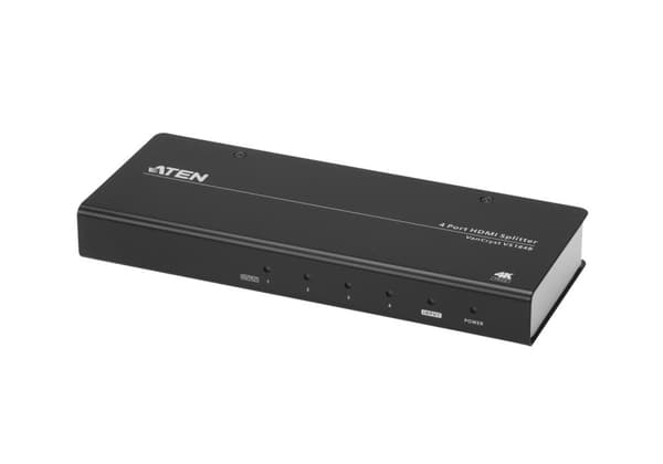 ATEN VanCryst VS184B - Video/lydsplitter - 4 x HDMI - Desktop (VS184B-AT-G)