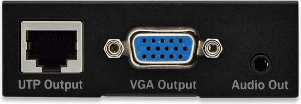 Digitus DS-53400 VGA Extender (laajennus) verkkokaapelilla RJ45 300 m