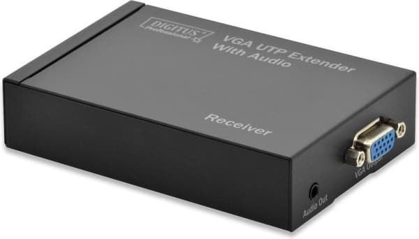 Digitus DS-53400 VGA Extender (laajennus) verkkokaapelilla RJ45 300 m