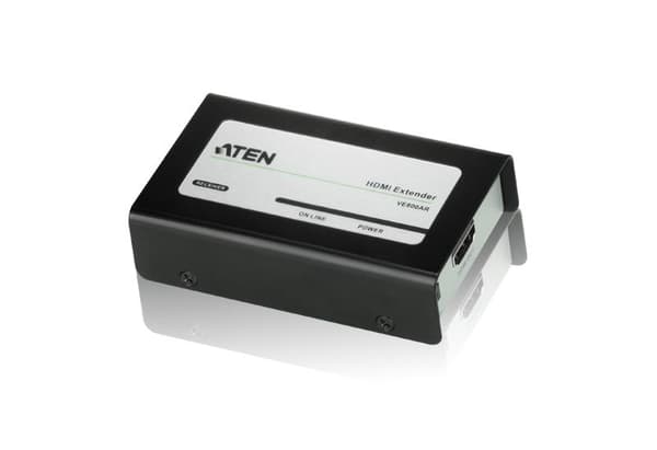 Aten VE800AR-AT-G Hdmi Extender Rj45 hun - Hdmi udgang sort