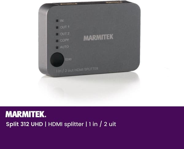 Marmitek Split 312 UHD 4K HDMI Splitter