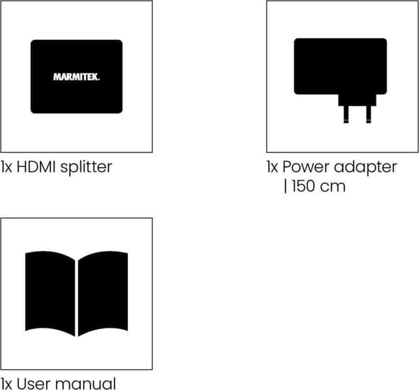 Marmitek Split 312 UHD 4K HDMI Splitter