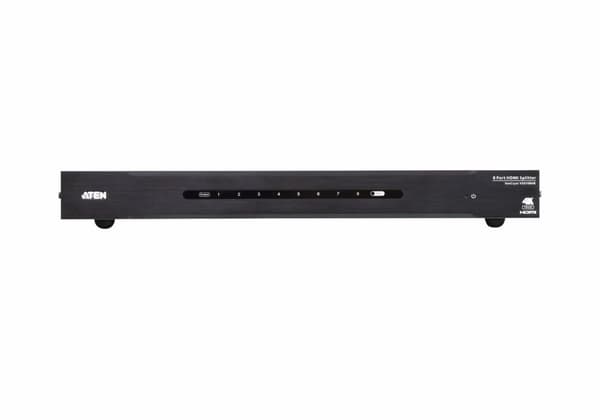 ATEN VanCryst VS0108HB - Video-/ljuddelare - 8 x HDMI - stationär, rackmonterbar