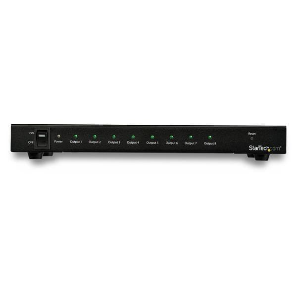 StarTech.com 8 Port 4K 60Hz HDMI Splitter - HDR Support - 7.1 Surround Audio Sound - HDMI Splitter