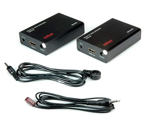 ROLINE HDMI A/V-förlängare via Cat.6A-kabel, 4K@60Hz, 30 m