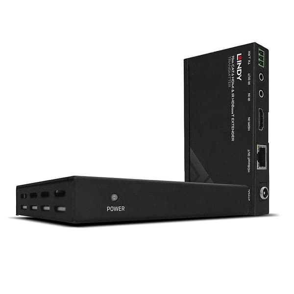 LINDY C6 HDMI 2.0 Extender - video/ljud/infraröd sändare - HDBaseT - upp till 70 m (38139)