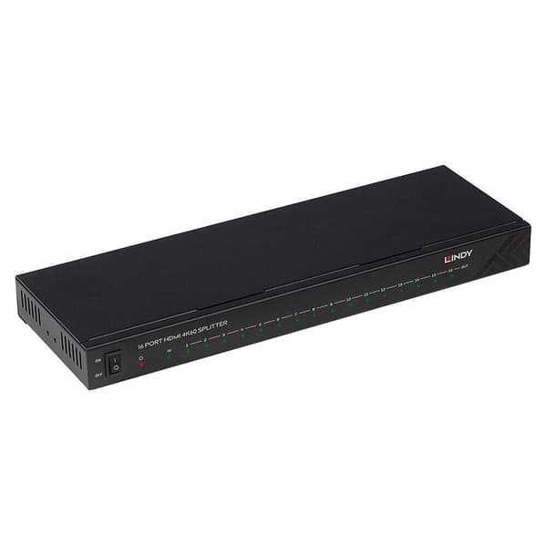 Lindy Splitter HDMI 16 portar HDMI 4K60 (38239)