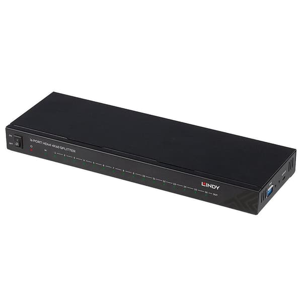Lindy Splitter HDMI 16 portar HDMI 4K60 (38239)