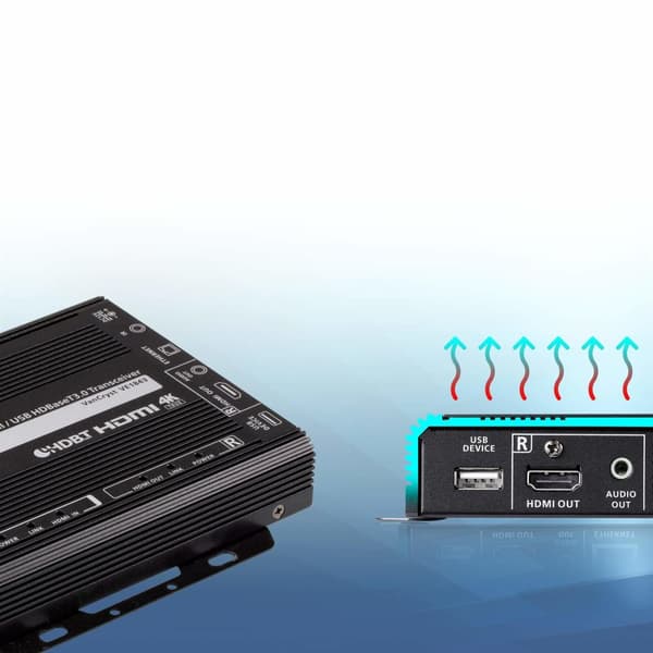 ATEN VanCryst VE1843 - Video/Audio/Infrarød/USB/Serial/Network Extender - HDBaseT 3.0 - over CAT 6a/7 - op til 100m