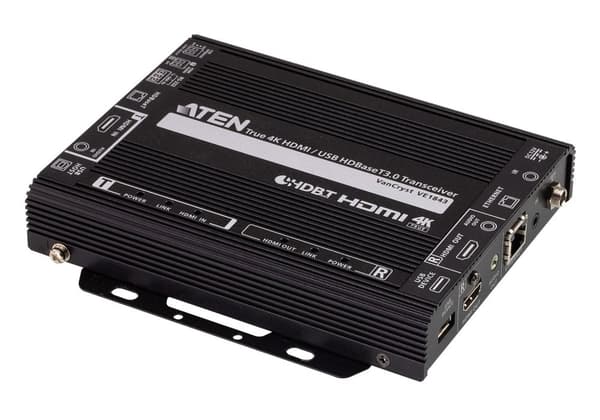 ATEN VanCryst VE1843 - Video/Audio/Infrarød/USB/Serial/Network Extender - HDBaseT 3.0 - over CAT 6a/7 - op til 100m
