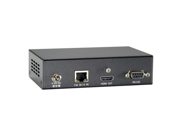LevelOne HVE-9111R HDMI over Cat.5-modtager - udvidelse til video/lyd - Ethernet - op til 300 m (59092803)