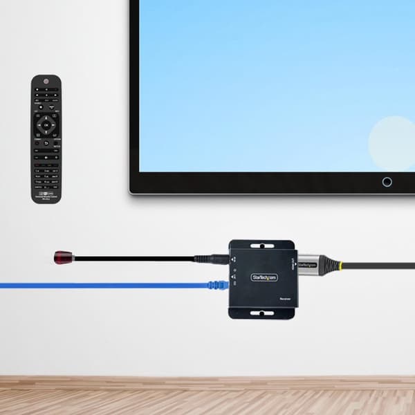 StarTech.com HDMI Ethernet Extender yli CAT6/CAT5 - 4K 30Hz/40m tai 1080p/70m - HDMI over Ethernet/IP Extender - HDMI Lan lähetin- ja vastaanotinsarja