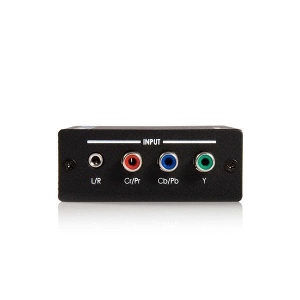 StarTech.com Component YPbPr och YCbCr to HDMI Video Converter med Audio - Video Converter - Component Video - HDMI - Svart