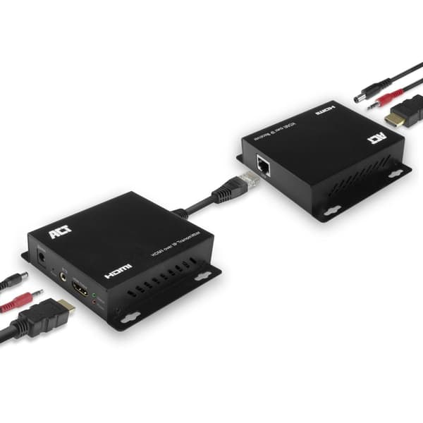 HDMI over IP-förlängningssats CATx upp till 100 meter-ACT AC7850