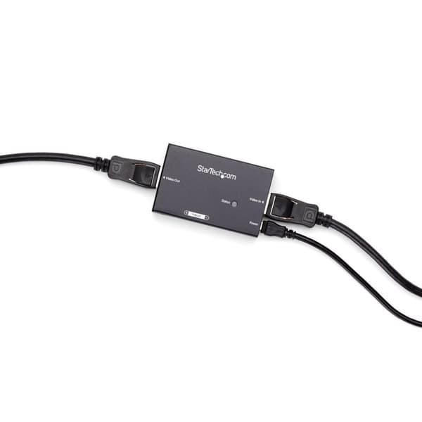 StarTech.com DisplayPort-signaalinvahvistin - DP-signaalin vahvistin - 4K 60Hz - laajennus videolle/äänelle - jopa 20 m (DPBOOST)